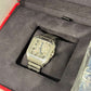 Cartier Santos de Cartier Steel 39.8 MM (Large model) - Steel Bracelet - Openworked Dial - WHSA0007