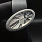 Cartier Baignoire Hypnose de Cartier White Gold 23 x 44 mm - Black Alligator Leather Bracelet - Silvered Dial - Diamond Bezel - WJ301949