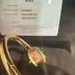 Cartier - Baignoire Polka Dot Mini Model Size 15 - 24.6 MM x 18.7 MM - Yellow Gold - Golden Dial - WJBA0063