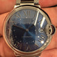 Cartier Ballon Bleu Stainless Steel 40 MM - Stainless Steel Bracelet - Blue Dial - WSBB0061