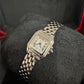 Cartier Panthére De Cartier Stainless Steel (Mini Model) 25 MM x 19 MM - Stainless Steel Bracelet - Stainless Steel Bezel - &nbsp;Silver Dial - WSPN0012