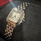 Cartier Panthére De Cartier Stainless Steel (Mini Model) 25 MM x 19 MM - Stainless Steel Bracelet - Stainless Steel Bezel - &nbsp;Silver Dial - WSPN0012