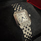 Cartier Panthére De Cartier Stainless Steel (Mini Model) 25 MM x 19 MM - Stainless Steel Bracelet - Stainless Steel Bezel - &nbsp;Silver Dial - WSPN0012