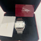 Cartier Santos de Cartier Stainless Steel 39.8 MM (Large Model) - Stainless Steel Bracelet - White Dial - WSSA0018