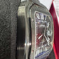 Cartier Santos de Cartier Stainless Steel 39.8 MM (Large Model) - Black Leather Strap - Black Dial - WSSA0039
