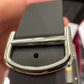 Cartier Santos de Cartier Stainless Steel 39.8 MM (Large Model) - Black Leather Strap - Black Dial - WSSA0039