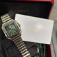 Cartier - Santos - 35 MM - Stainless Steel - Graduated Green Dial - WSSA0061