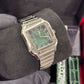 Cartier - Santos - 35 MM - Stainless Steel - Graduated Green Dial - WSSA0061