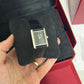 Cartier - Tank Must - Large Model - 33.7 MM x 25.5 MM - Stainless Steel - Black Lacquered Dial - Black Alligator Leather Strap - WSTA0108