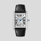 Cartier - Tank Must - Extra-Large Model - 41 MM x 31 MM - Stainless Steel - Silvered Flinqué Dial - WSTA0141