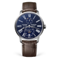 Ulysse Nardin Marine Stainless Steel 42 MM - Brown Leather Strap - Blue Dial - 1183-310LE-3AE-175/1A