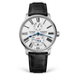 Ulysse Nardin Marine Stainless Steel 42 MM -  Black Leather Strap - White Dial - 1183-310/40