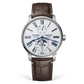 Ulysse Nardin Marine Stainless Steel 42 MM -  Brown Leather Strap - White Dial - 1193-310LE-0A-175/1B