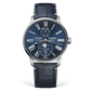 Ulysse Nardin Marine Stainless Steel 42 MM -  Blue Leather Strap - Blue Dial - 1193-310LE-3A-175/1A