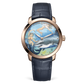 Ulysse Nardin Classico Rose Gold 40 MM - Blue Leather Strap - Blue Artistic Dial - 3202-136LE-2/MANARA.09