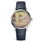 Ulysse Nardin Classico Stainless Steel 40 MM -  Blue Leather Strap - Yellow Artistic Dial - 3203-136LE-2/MANARA.03