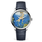 Ulysse Nardin Classico Stainless Steel 40 MM -  Blue Leather Strap - Blue Artistic Dial - 3203-136LE-2/MANARA.06