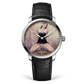 Ulysse Nardin Classico Stainless Steel 40 MM -  Black Leather Strap - White Artistic Dial - 3203-136LE-9B-MANARAD/1A