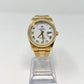 Rolex Presidential Yellow Gold Gold Day-Date 36 MM - President Bracelet Watch - Fluted Bezel - White Roman Dial - 118238