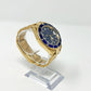 Rolex Yellow Gold Submariner Watch 40 MM - Oyster Bracelet - Blue Dial - 16618 LB