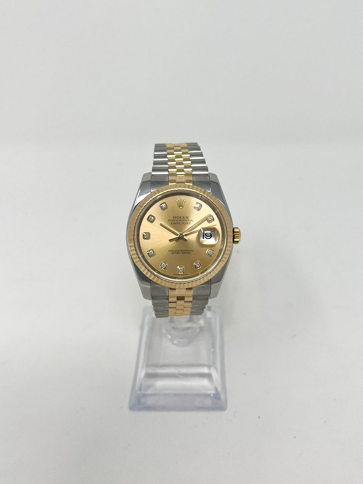 Rolex Datejust - 36 MM - Steel And Yellow Gold - 116233-0150