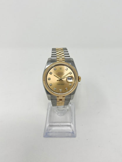 Rolex Datejust - 36 MM - Steel And Yellow Gold - 116233-0150