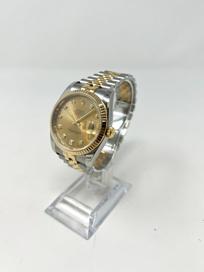 Rolex Datejust - 36 MM - Steel And Yellow Gold - 116233-0150