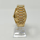 Rolex Yellow Gold Day-Date 40 MM - President Bracelet - Diamond Bezel - Champagne Baguette Diamond Dial - 228348RBR-0002