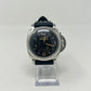 Panerai Luminor 1950 Stainless Steel 47 MM - Black Leather Strap - Black Dial - PAM00423