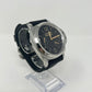 Panerai Luminor 1950 Stainless Steel 47 MM - Black Leather Strap - Black Dial - PAM00423