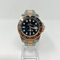 Rolex Stainless Steel & Everose Gold GMT-Master II Watch - 40 MM - Oyster Bracelet - Black Dial - 126711CHNR bk