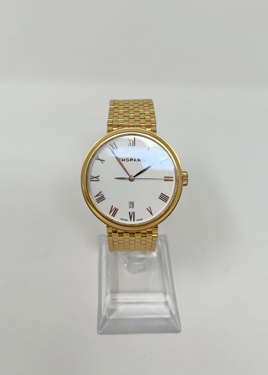 Chopard Classique Yellow Gold 39 MM - Yellow Gold Bracelet - Yellow Gold Bezel - White Dial - 1278