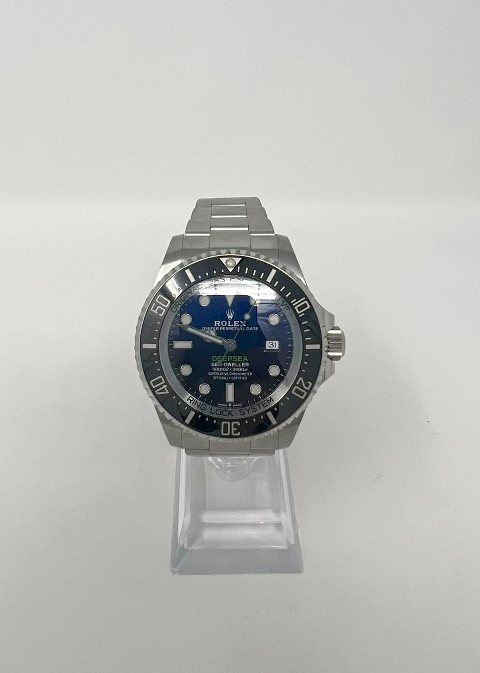 Rolex James Cameron Stainless Steel Sea-Dweller Watch - 44 MM - Oyster Bracelet - D-Blue  Dial - 126660 dbl