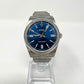 Rolex Stainless Steel Oyster Perpetual Watch - 41 MM - Oyster bracelet - Domed Bezel - Blue Index Dial - 124300-0003