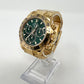 Rolex John Mayer Yellow Gold Daytona Watch - 40 MM - Oyster Bracelet - Green Dial - 116508 gri