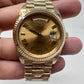 Rolex Presidential Yellow Gold Day-Date 40MM - President Bracelet Watch - Champagne Roman Dial - 228238 chrp