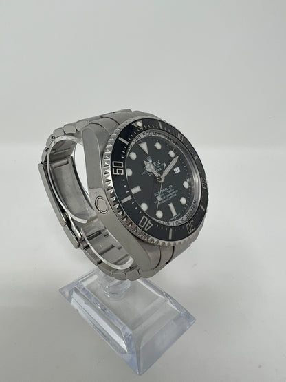 Rolex Stainless Steel Sea-Dweller Watch - 44 MM - Oyster Bracelet - Black Dial - 116660-0001