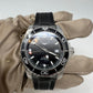 Longiness Hydroconquest GMT Stainless Steel And Ceramic 41 MM - Black Rubber Strap - Black Dial - L3.790.4.56.9