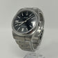 Rolex Stainless Steel Oyster Perpetual no date Watch - 41 MM - Oyster Bracelet - Black Dial - 124300 bkio