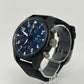 IWC Pilot's Watch Chronograph Ceramic 41 MM - Black Rubber Strap - Black Dial - IW389401