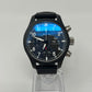 IWC Pilot's Watch Chronograph Ceramic 41 MM - Black Rubber Strap - Black Dial - IW389401