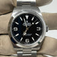 Rolex Stainless Steel Explorer Watch - 40 MM - Oyster Bracelet - Black Arabic Dial - 224270 bkiao