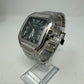 Cartier Santos de Cartier Stainless Steel 39.8 MM (Large Model) - Stainless Steel Bracelet - Green Dial - WSSA0062