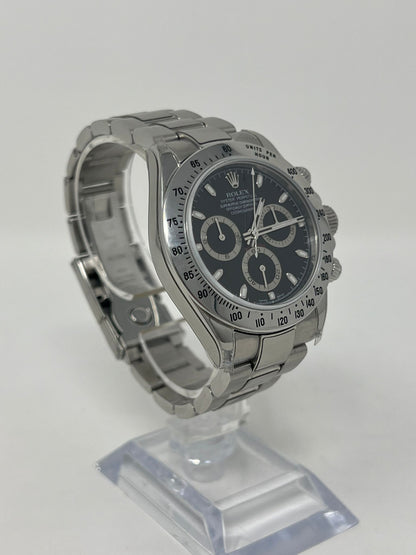 Rolex Oyster Perpetual Daytona Watch - 40 MM - Oyster Bracelet - Black Dial - 116520-0015