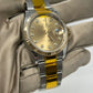 Rolex Stainless Steel And Yellow Gold Datejust - 36 MM - Oyster Bracelet - Fluted Bezel - Champagne Diamond Dial - 126233 chdogk