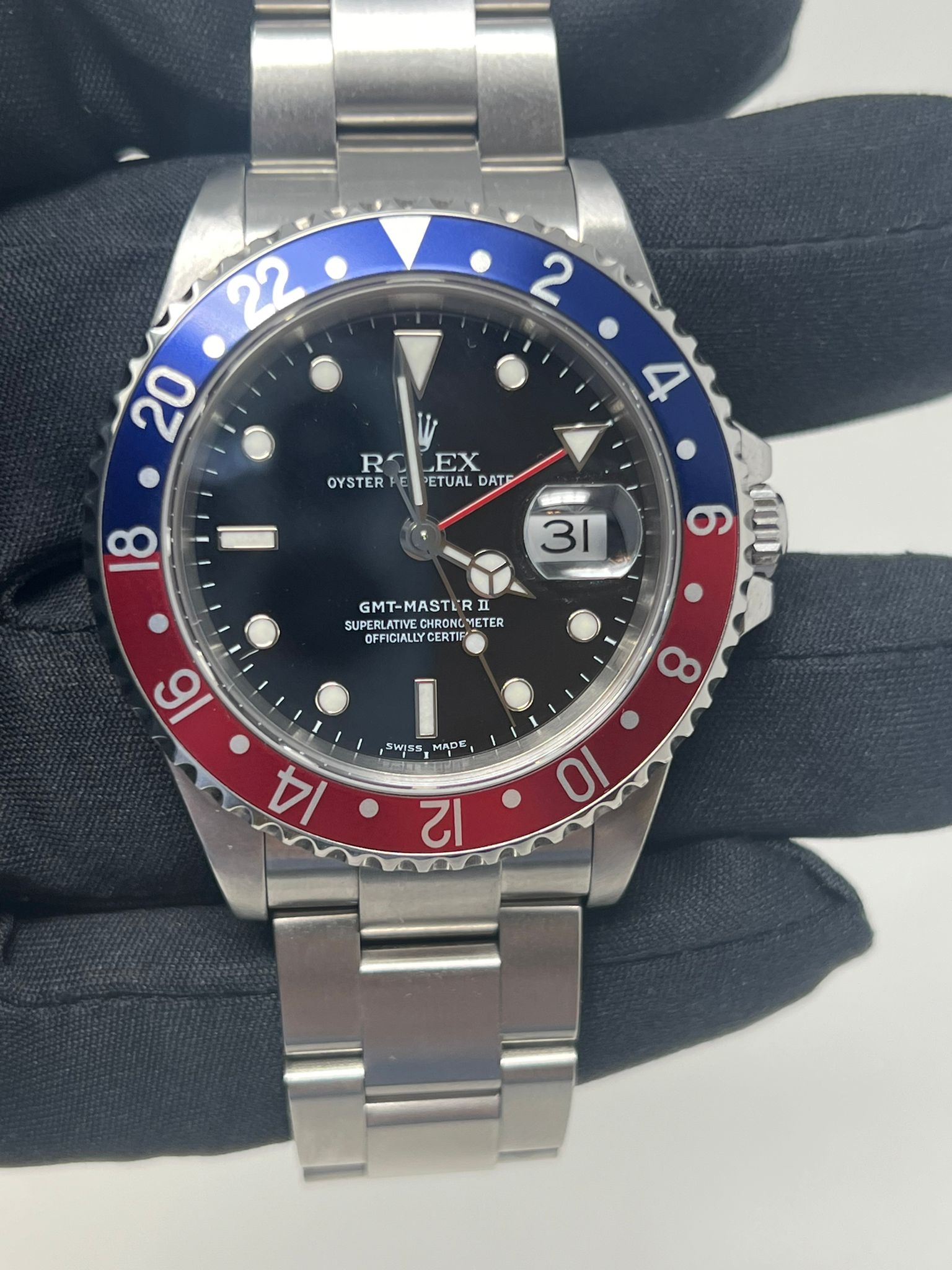 Rolex GMT-Master II - Steel - 40 MM - 16710 bkblrd