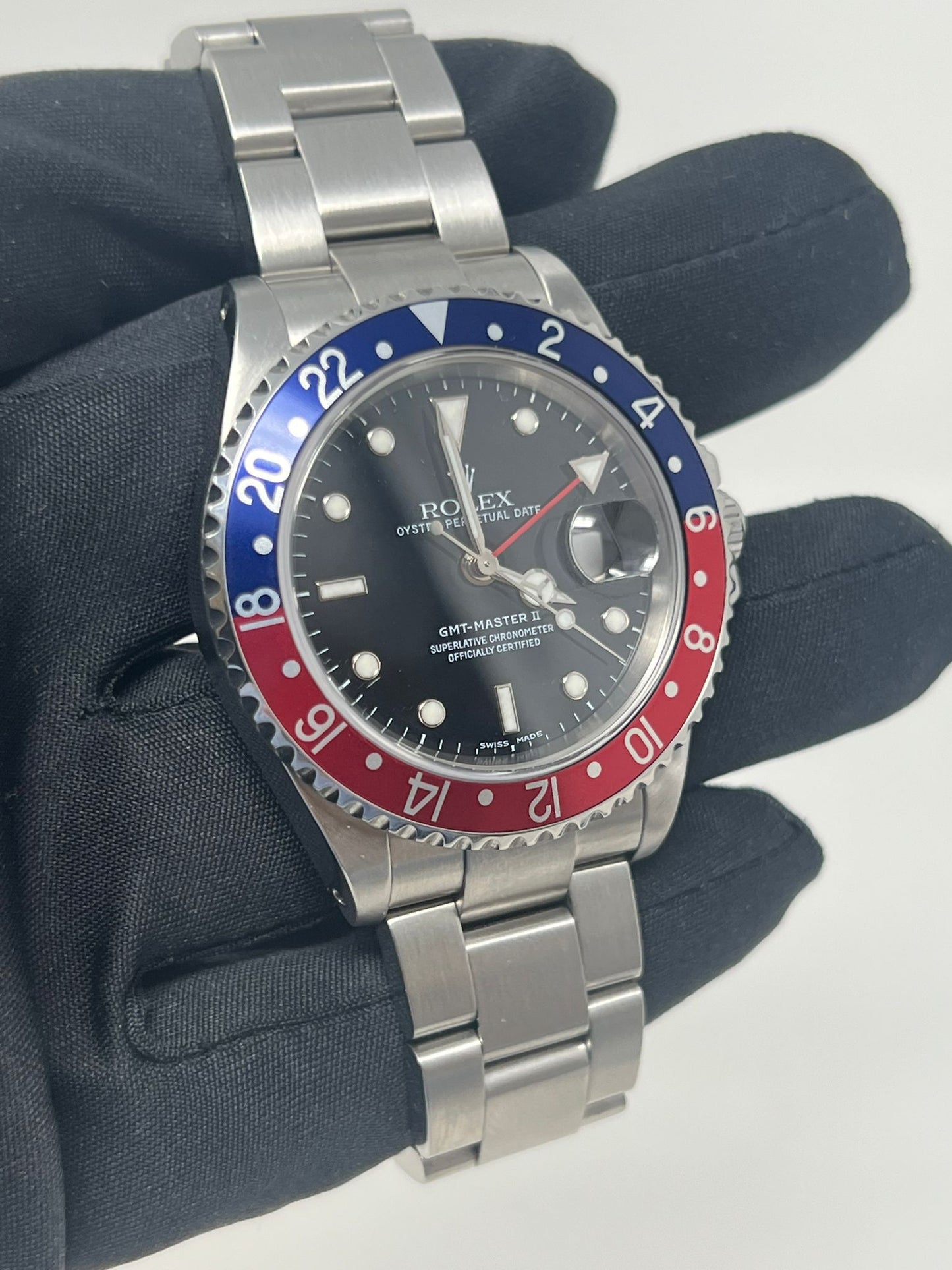 Rolex GMT-Master II - Steel - 40 MM - 16710 bkblrd