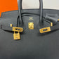 Hermès Birkin 25  -  Sellier in Noir Epsom Leather Gold Hardware)