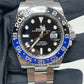 Rolex Batman Stainless Steel GMT-Master II Watch - 40 MM - Oyster Bracelet - Black Dial - 126710BLNR o