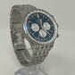 Breitling Navitimer Stainless Steel 46 MM - Stainless Steel Bracelet - Blue Dial - AB0137211C1A1